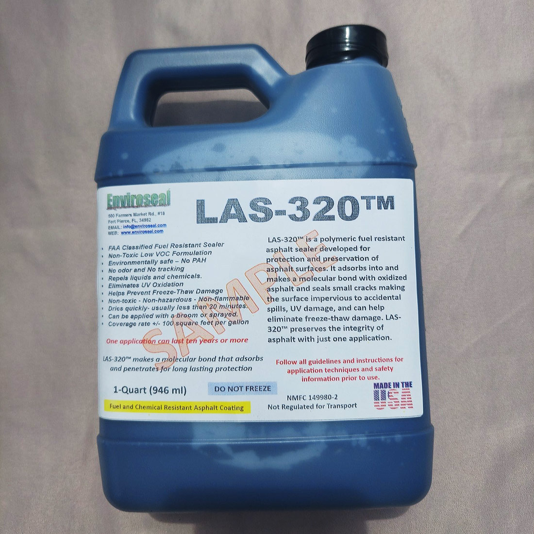 LAS-320 Sample Quart